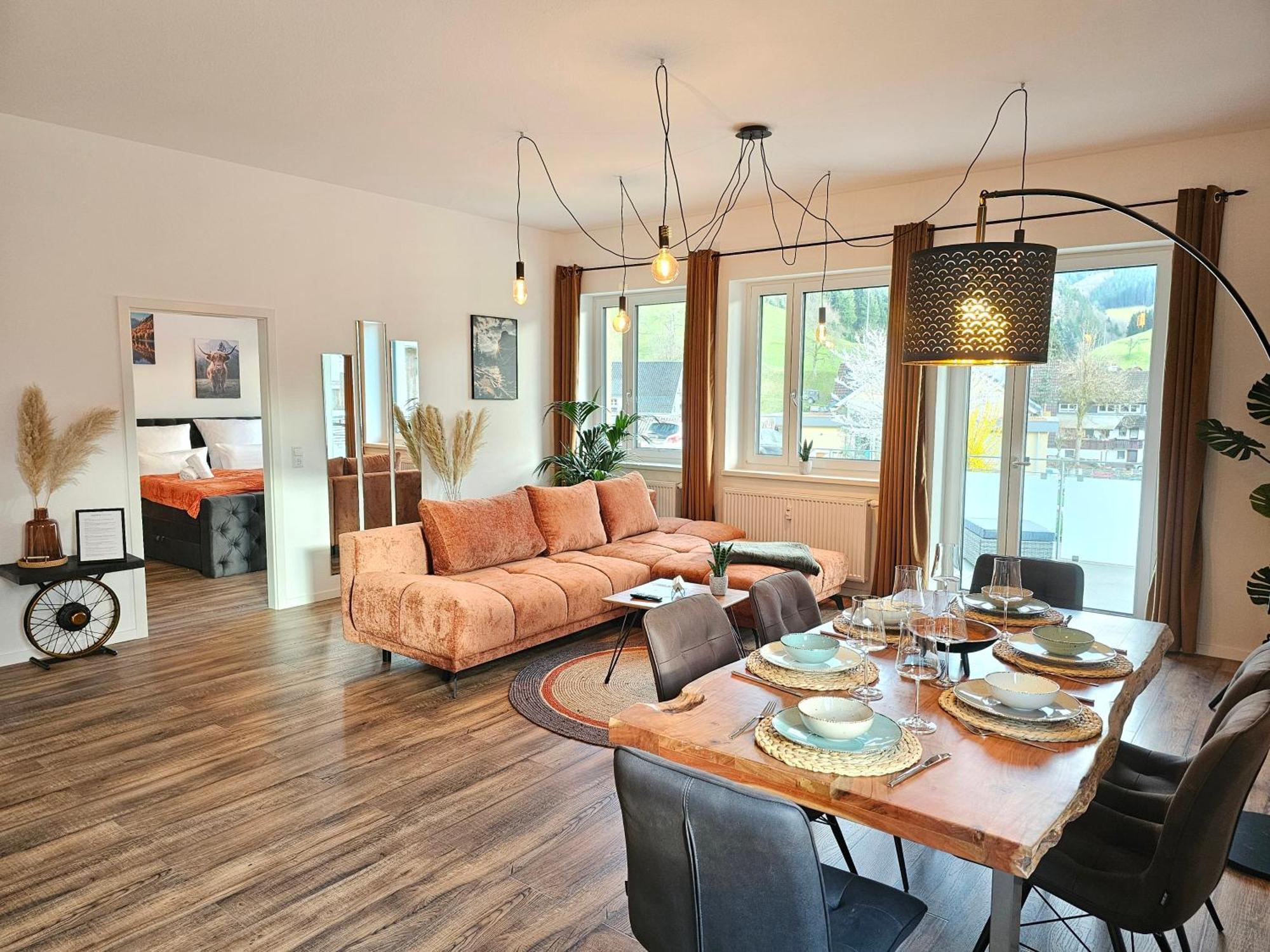 Design-Apartment I Black Forest I Boxspring I Nespresso I Spielplatz Oberharmersbach Exteriér fotografie